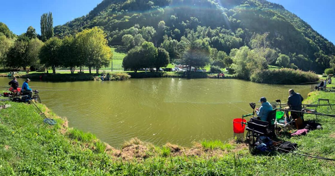 Concours pêche au coup 2022 au lac de Morêtel-de-Mailles